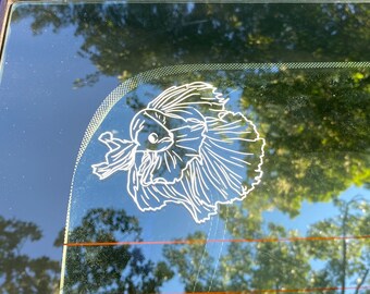 Custom vinyl pet sticker
