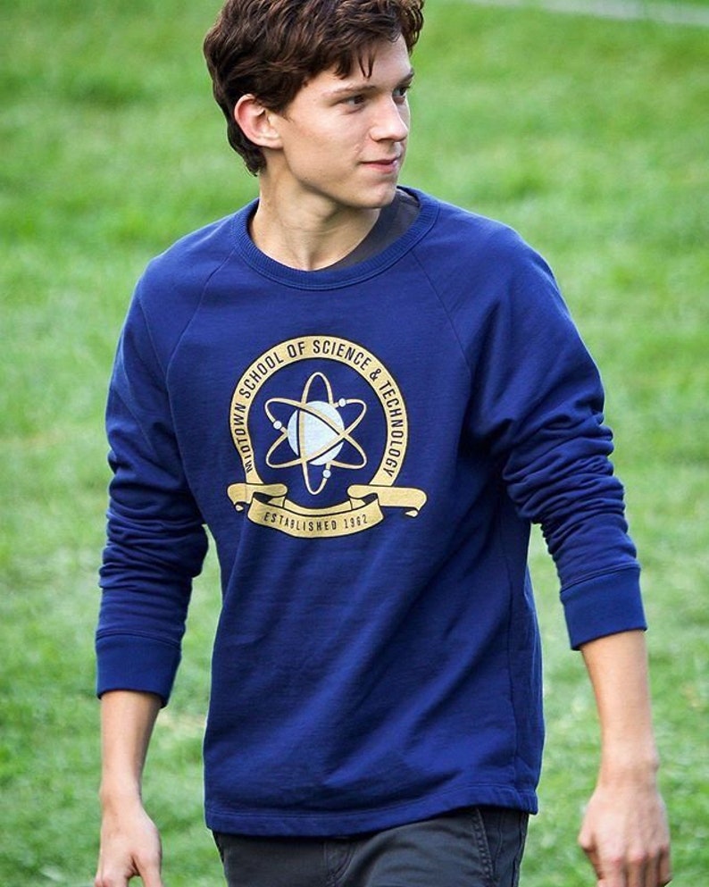 Peter Parker Sweatshirt Midtown School Of Science Etsy