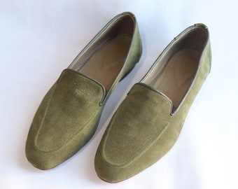 Handgemaakte rijden mocassins, heren echt lederen loafers, mannen suède leder mocassins, handgemaakte lederen loafers, mannen lederen slip suède