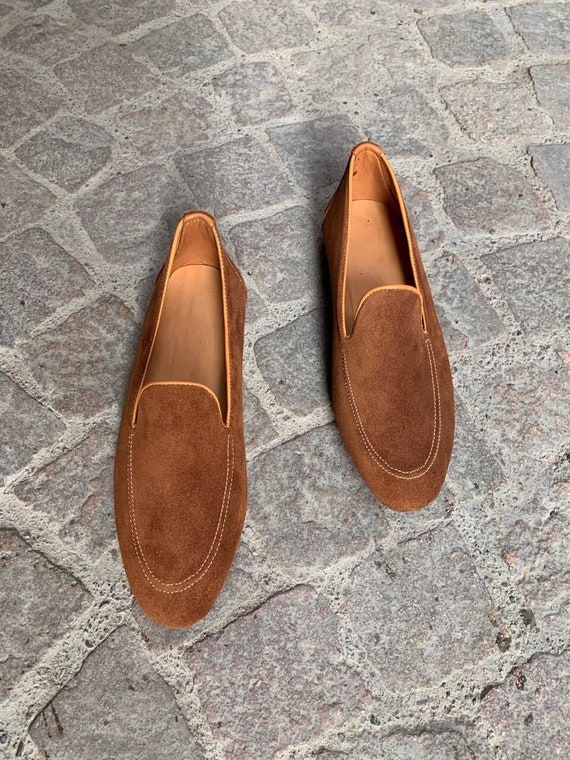 Handmade Driving Moccasins Men's Genuine Leather Loafers - Etsy