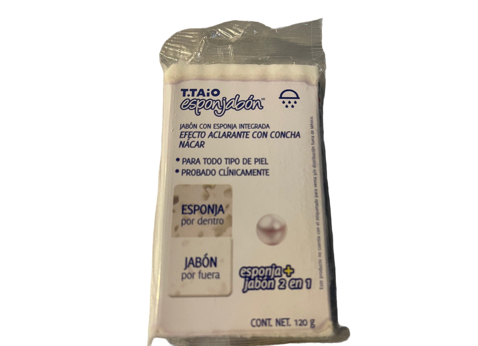 T.TAIO Esponjabon Mother of Pearl Soap Sponge