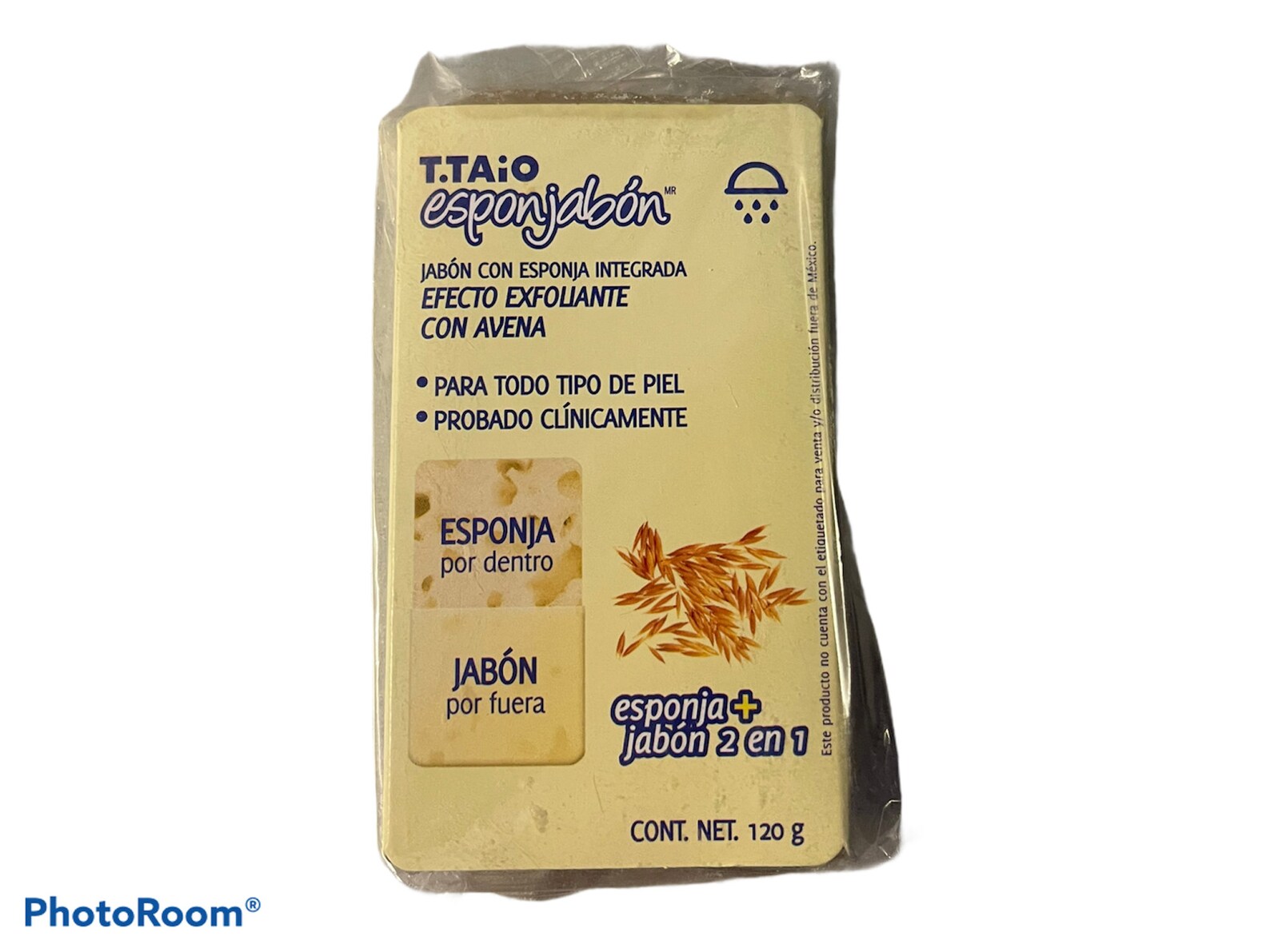 T.TAIO Esponjabon Oatmeal Exfoliating Soap Sponge Etsy