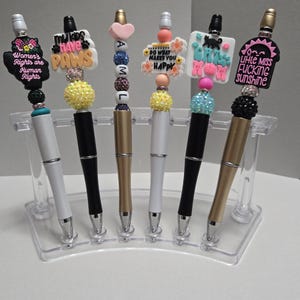 Customizable Fun Beaded Pens
