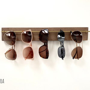 Sunglasses Holder Organizer, Earring holder, Sunglasses Hanger and Display, Modern Sunglass Holder, Sunglass Rack image 6