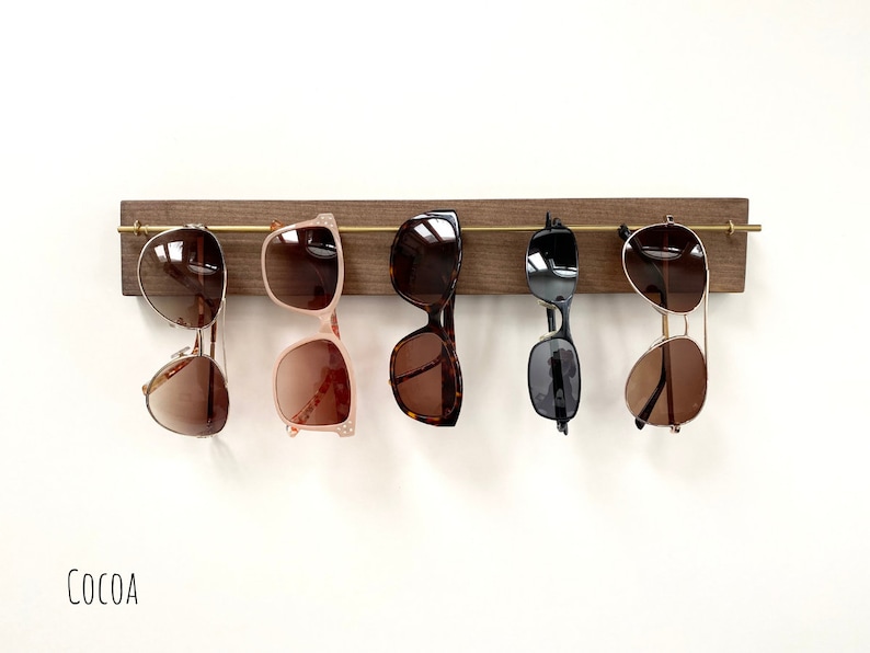 Sunglasses Holder Organizer, Earring holder, Sunglasses Hanger and Display, Modern Sunglass Holder, Sunglass Rack image 6