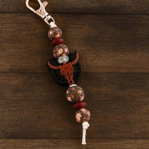 Silicone Beaded Zipper Pulls/Keychains 1 of 2