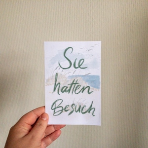 NH Map &quot;They Had Visitor&quot; PDF PNG Canva Template
