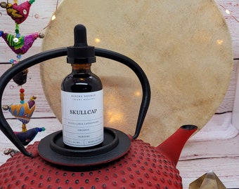 Skullcap Tinctures - 2 oz - (organic)