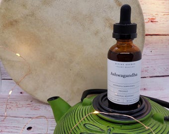 Nalewka z Ashwagandhy 2 uncje (organiczna)