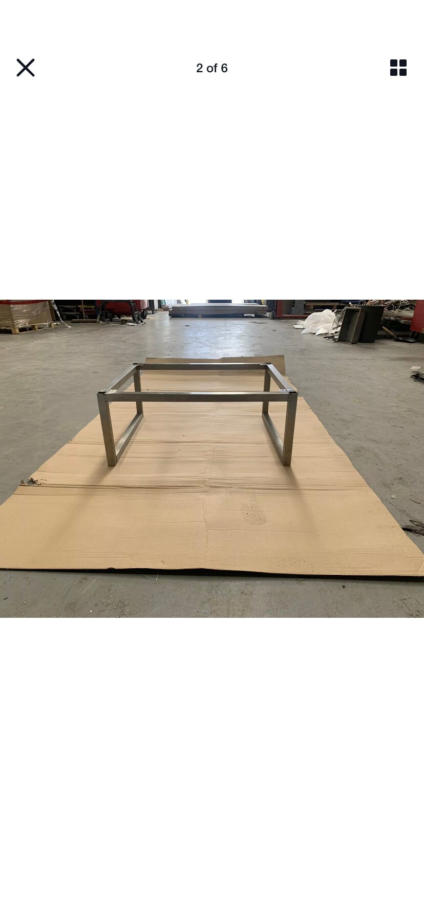 Hand made coffee table frame Etsy