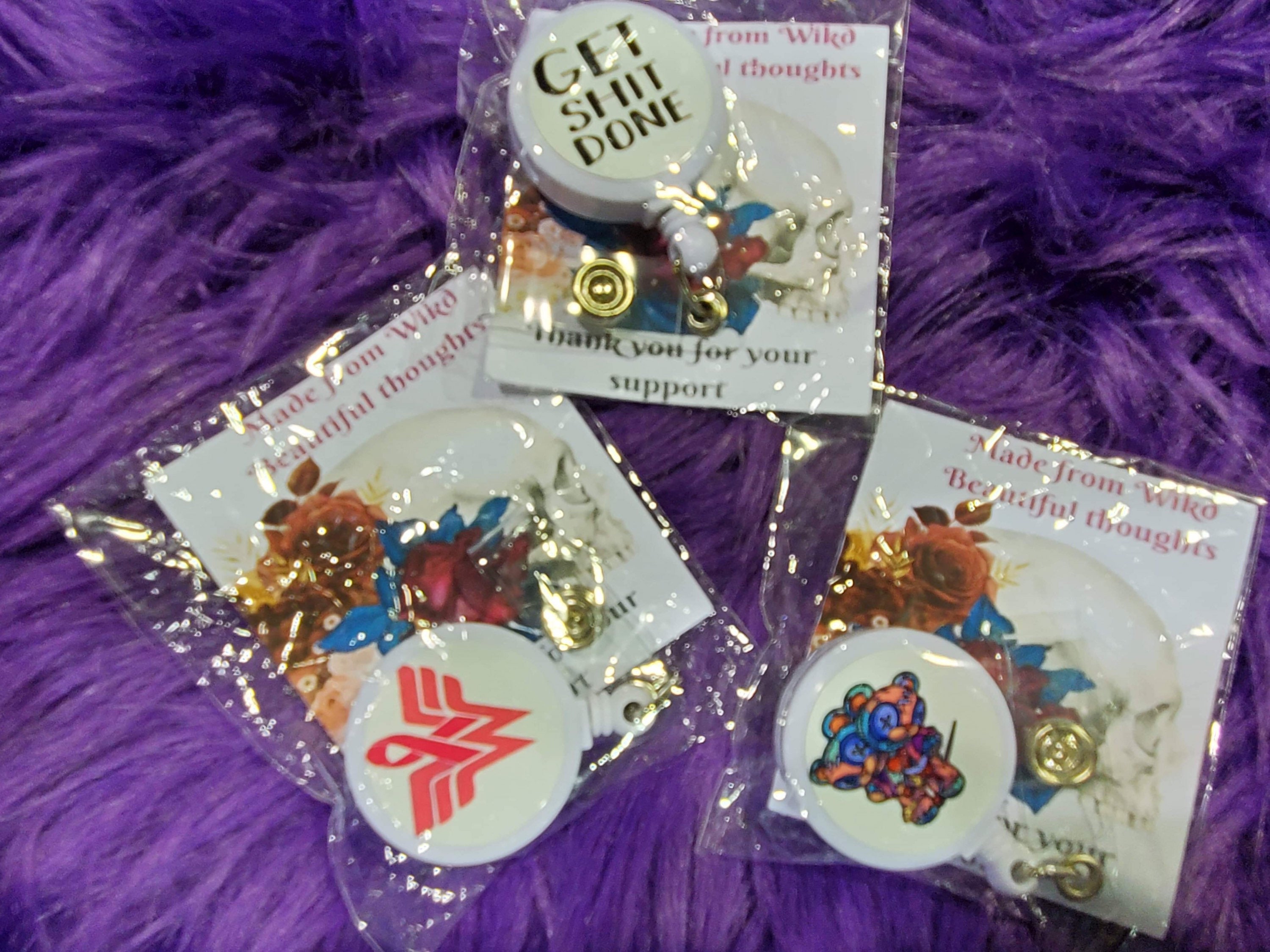 Sublimated Custom Badge Reel Etsy