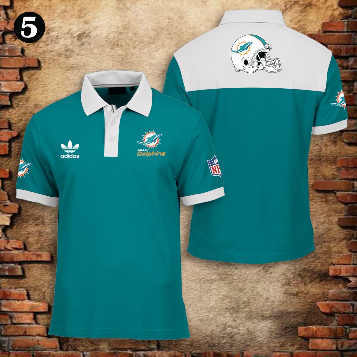 miami dolphins polo shirt