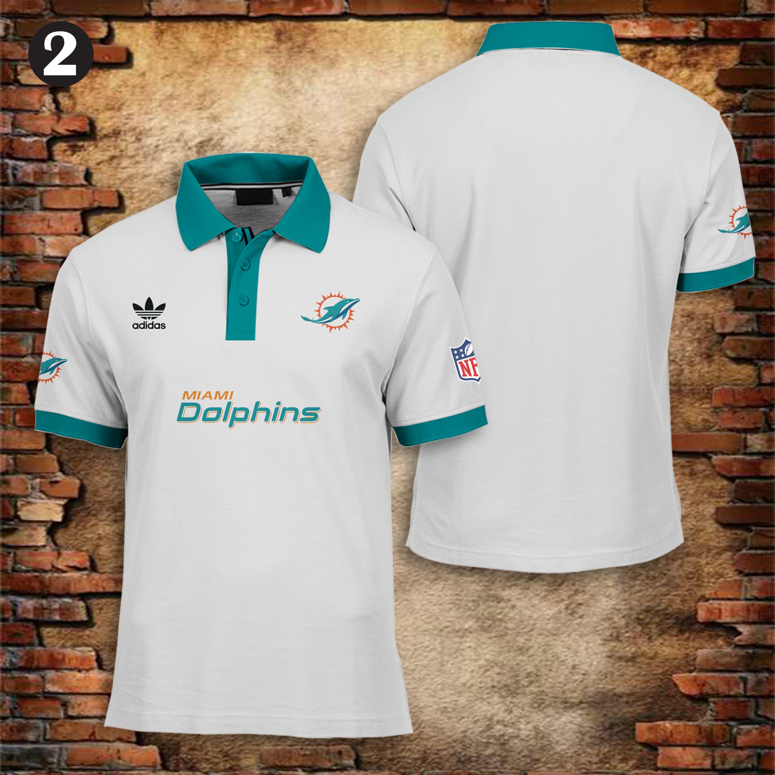miami dolphins polo shirt