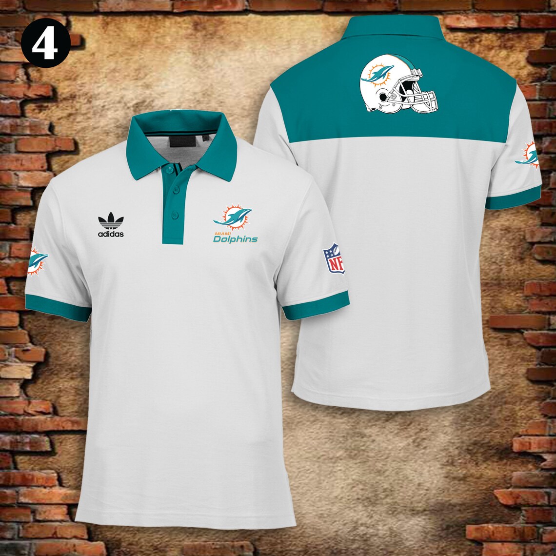 miami dolphins polo shirt