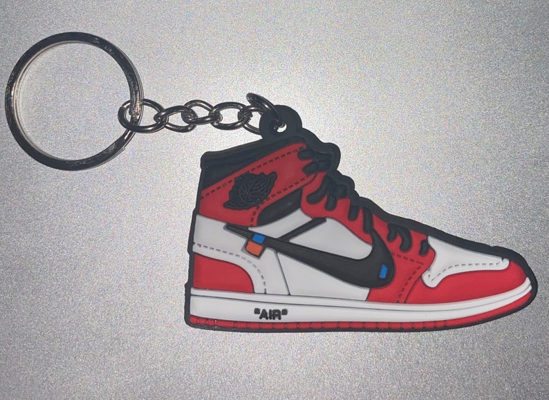 off white jordan keychain