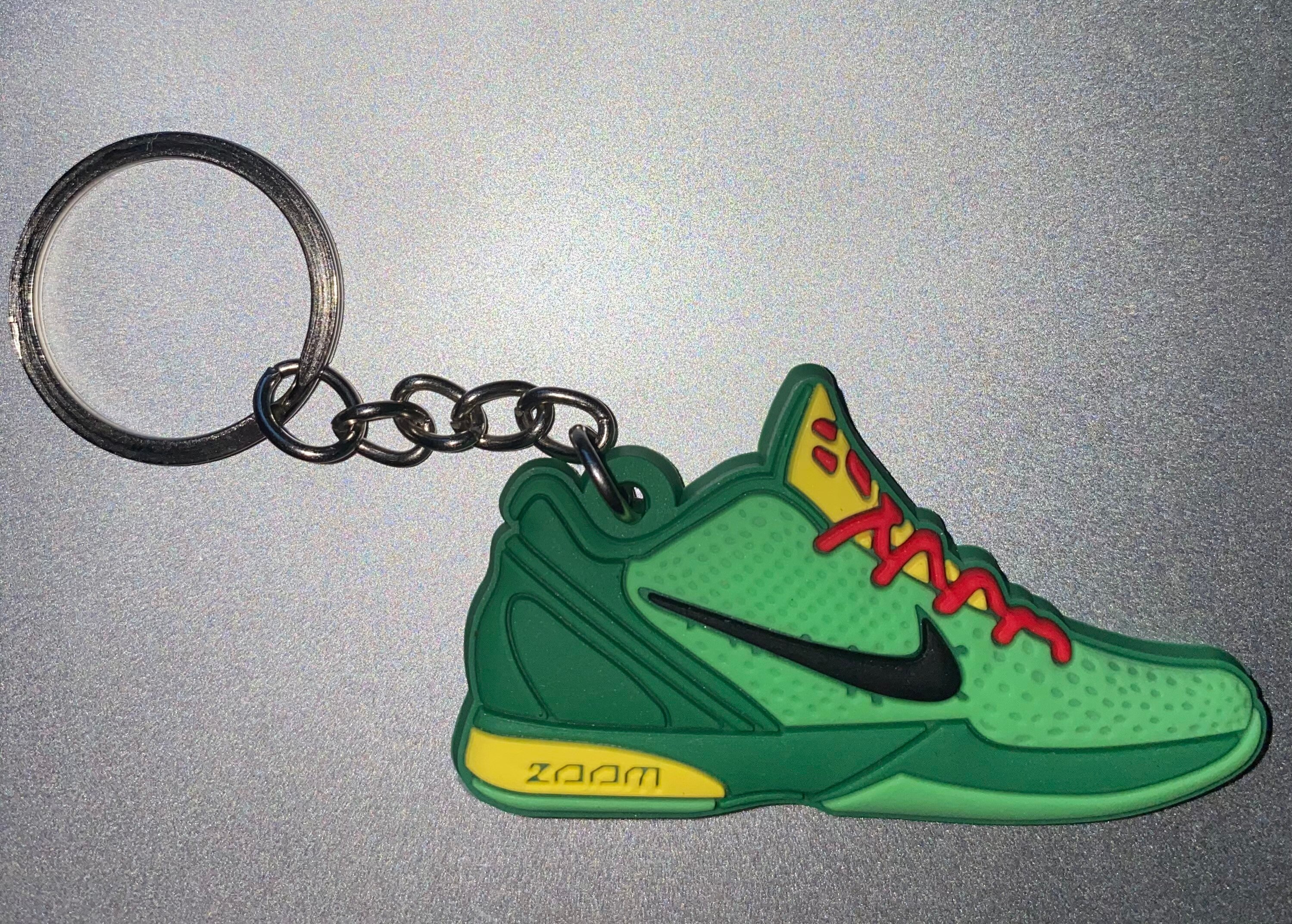 Nike Zoom Kobe 6 Keychain Grinch Etsy