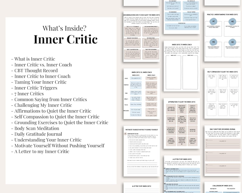 Self Worth Worksheets Bundle: Self Esteem & Confidence (PDF) image 5