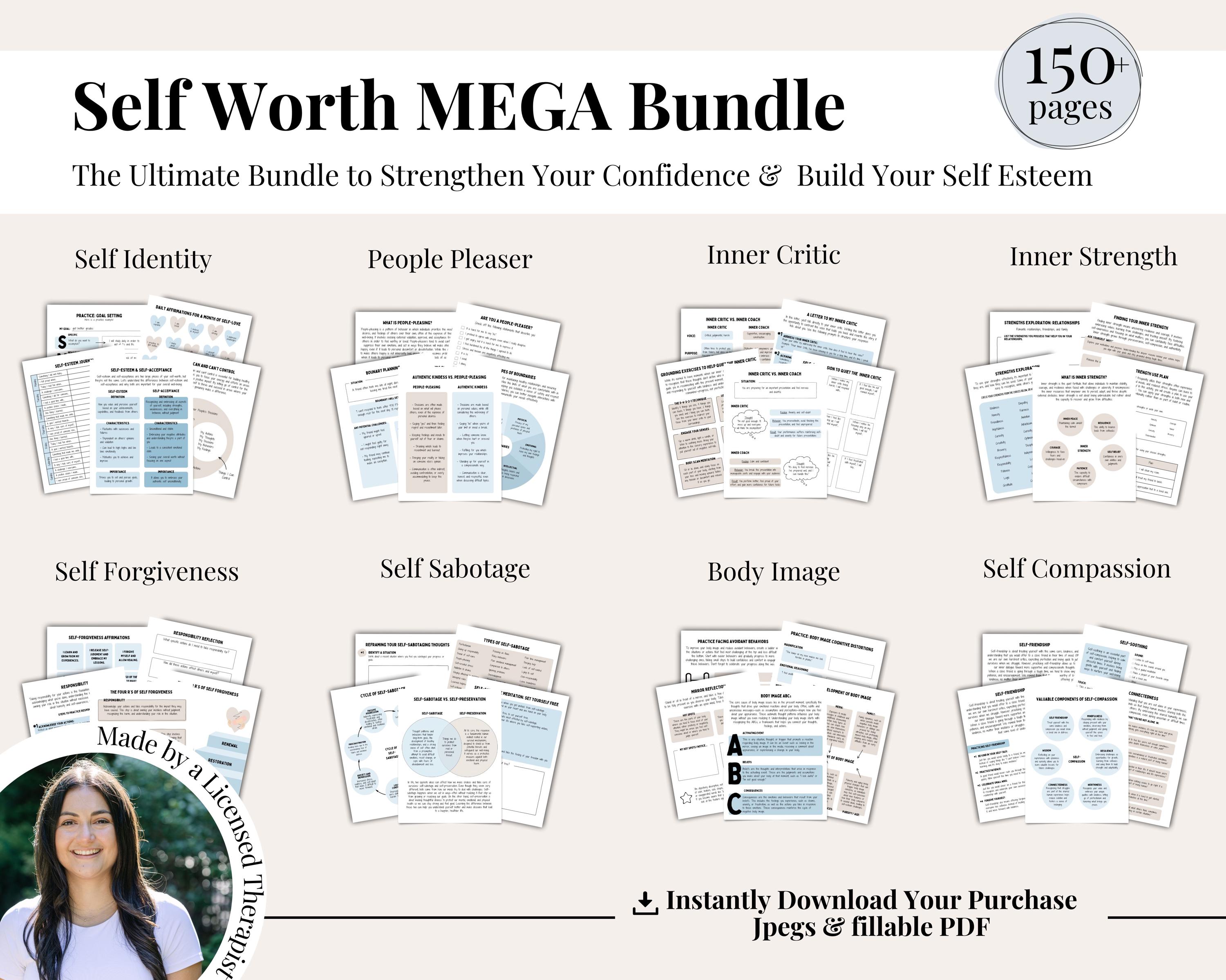 Self-esteem and confidence bundle.