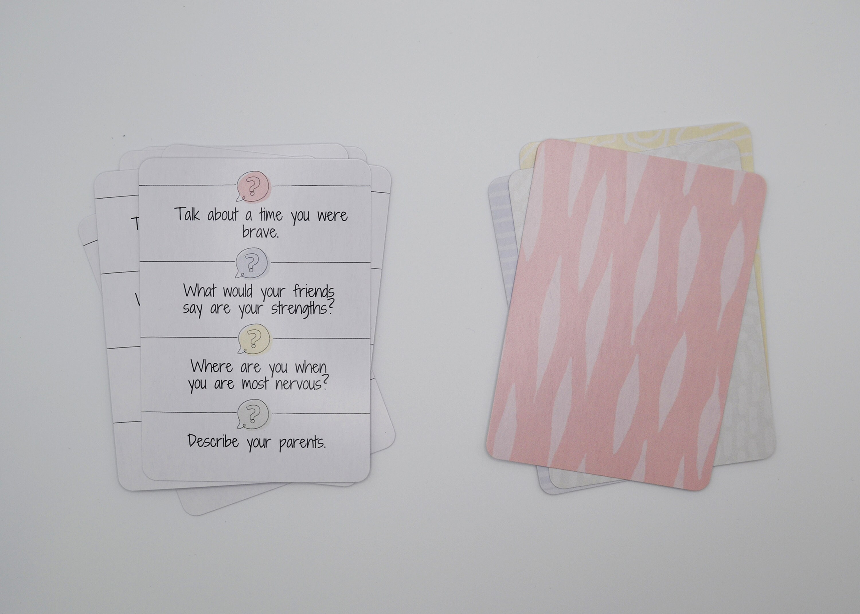 200 Ice Breaker Conversation Cards, Teens & Kids Question Cards
