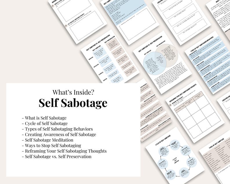 Self Worth Worksheets Bundle: Self Esteem & Confidence (PDF) image 9