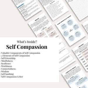 Self Worth Worksheets Bundle: Self Esteem & Confidence (PDF) image 7