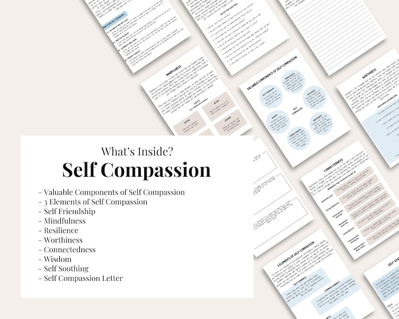 Self Worth Worksheets Bundle: Self Esteem & Confidence (PDF) image 7