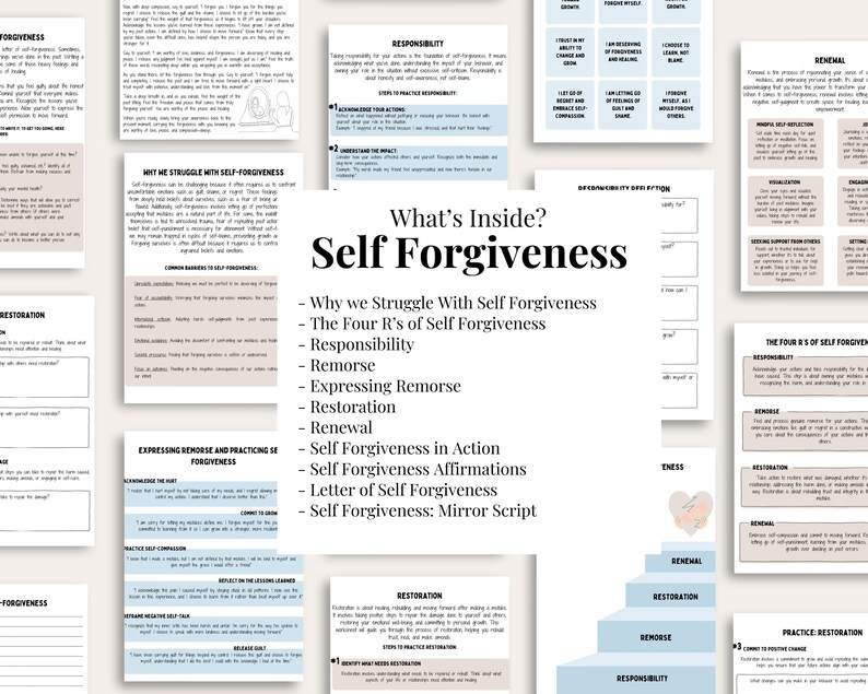 Self Worth Worksheets Bundle: Self Esteem & Confidence (PDF) image 8