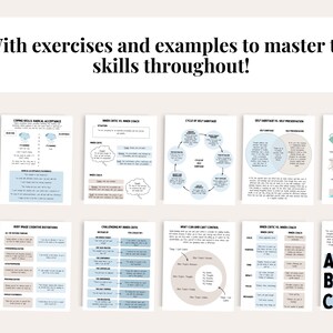 Self Worth Worksheets Bundle: Self Esteem & Confidence (PDF) image 2