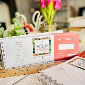 Custom gift vouchers, business gift vouchers, customisable gift voucher, gift voucher printing, gift voucher design, business stationery