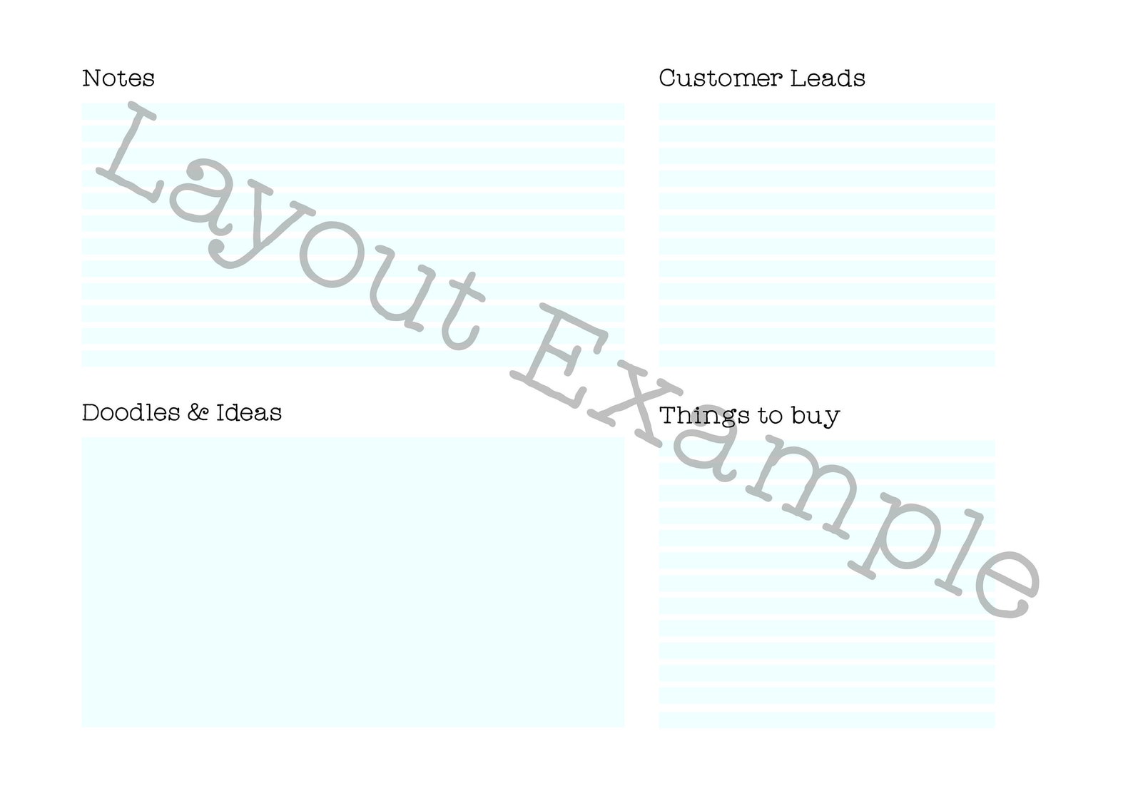 Order Book, Two Orders per Page - Etsy