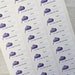 Rectangular Stickers, A4 Sheets, Matte Finish, Logo Stickers ...