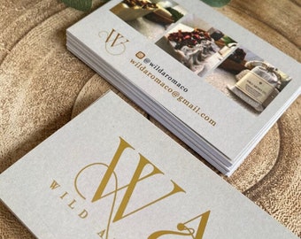 Business cards with custom design and printing. unique design calling cards. custom cards, branded business stationery, bespoke design
