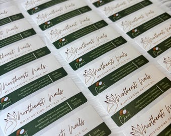 Custom Logo Stickers | Rectangular Labels, Packaging Stickers