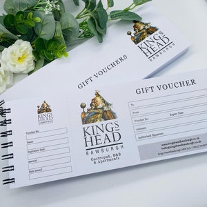 Geschenkgutscheine für Lebensmittelgeschäfte, Restaurantgutscheine, individuelles Logo, Pub/Bar-Gutscheine, Hotelgutscheine, individuelle Geschenkgutscheine, Muttertag