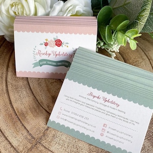 Visitenkarten, Individuelles Design, Business Branding, Termin Karte, Visitenkarte, Kontaktkarte, Small Business, individuelle Papeterie