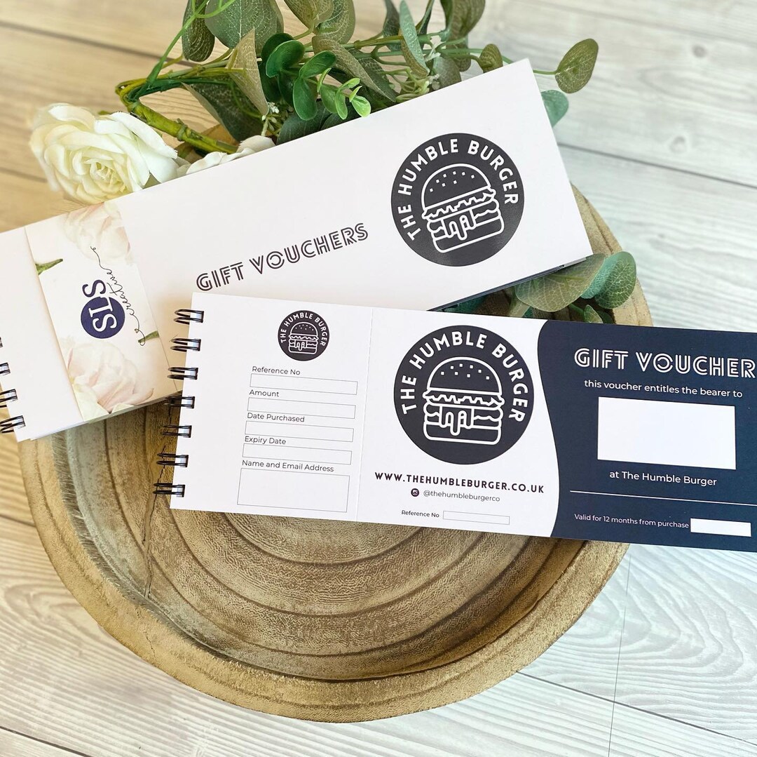 Custom Gift Vouchers, Business Gift Vouchers, Gift Voucher for Pub, Bar