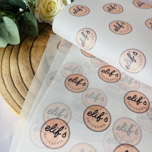 Carta da imballaggio con logo personalizzato A3, pergamena, carta velina, carta da imballaggio, personalizzata, carta da regalo aziendale