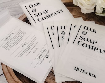 Custom Logo Printed Glassine Bags, C6 Food Safe Packaging