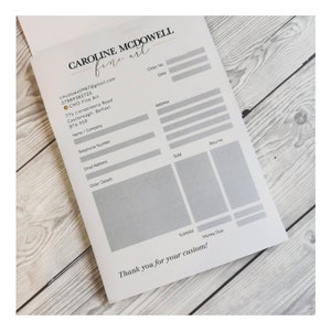 Customizable Invoice Book, Duplicate Receipt Book, A5