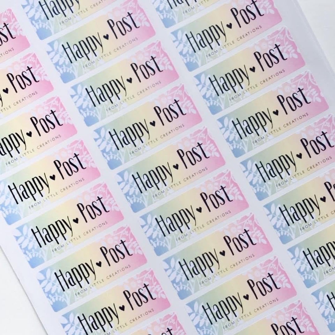 Rectangular Stickers, A4 Sheets, Matte Finish, Logo Stickers ...