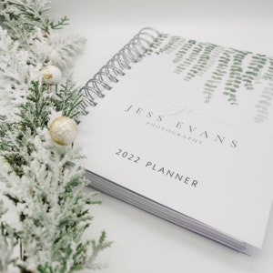 2026 A5 Planner, Custom Logo, Plastic Cover, Wire Bound