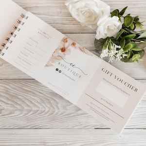 Custom gift vouchers, business gift vouchers, customisable gift voucher, gift voucher, gift voucher design, business stationery, mothers day