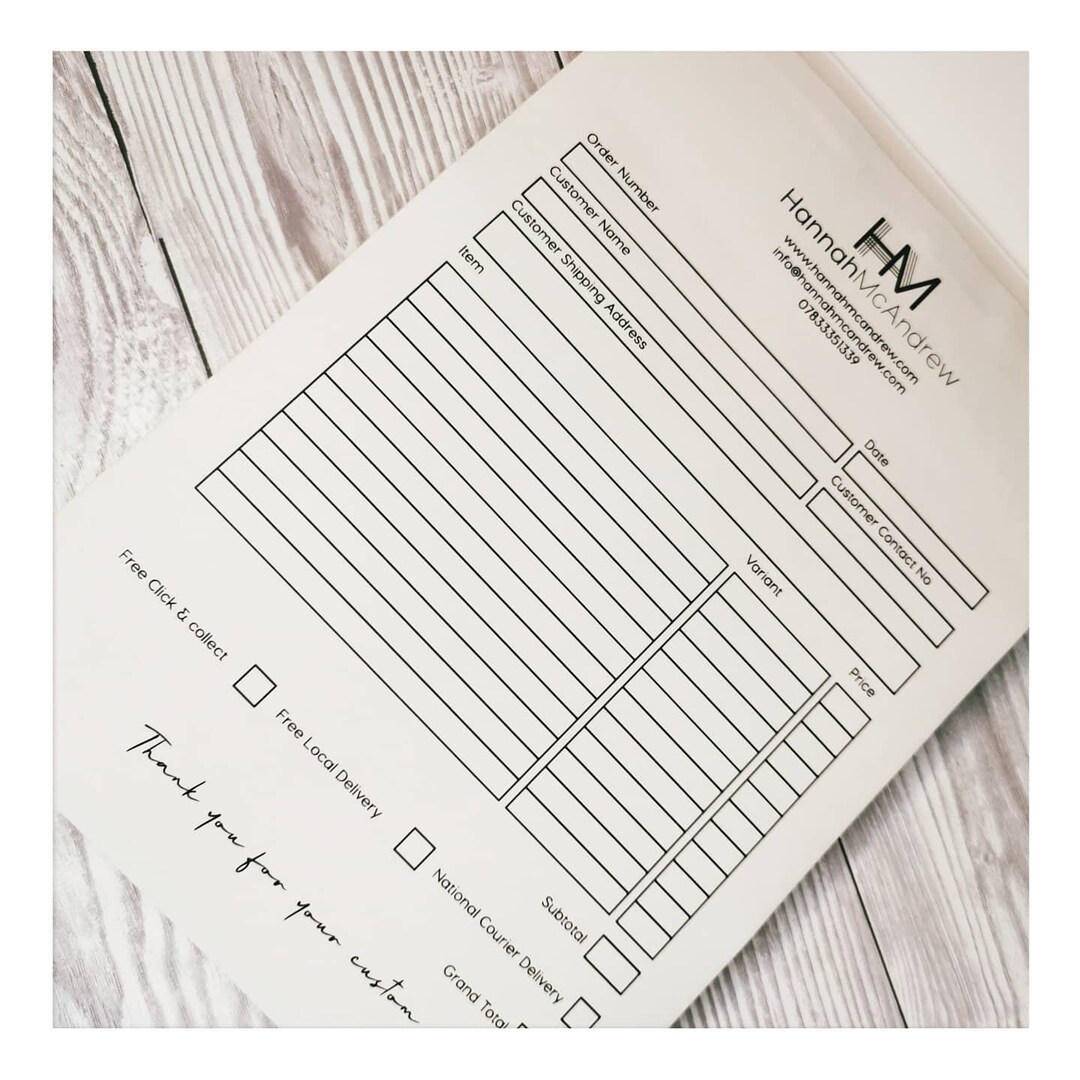 Invoice Book for Businesses, Order Book, Duplicate Book, Custom Receipt ...