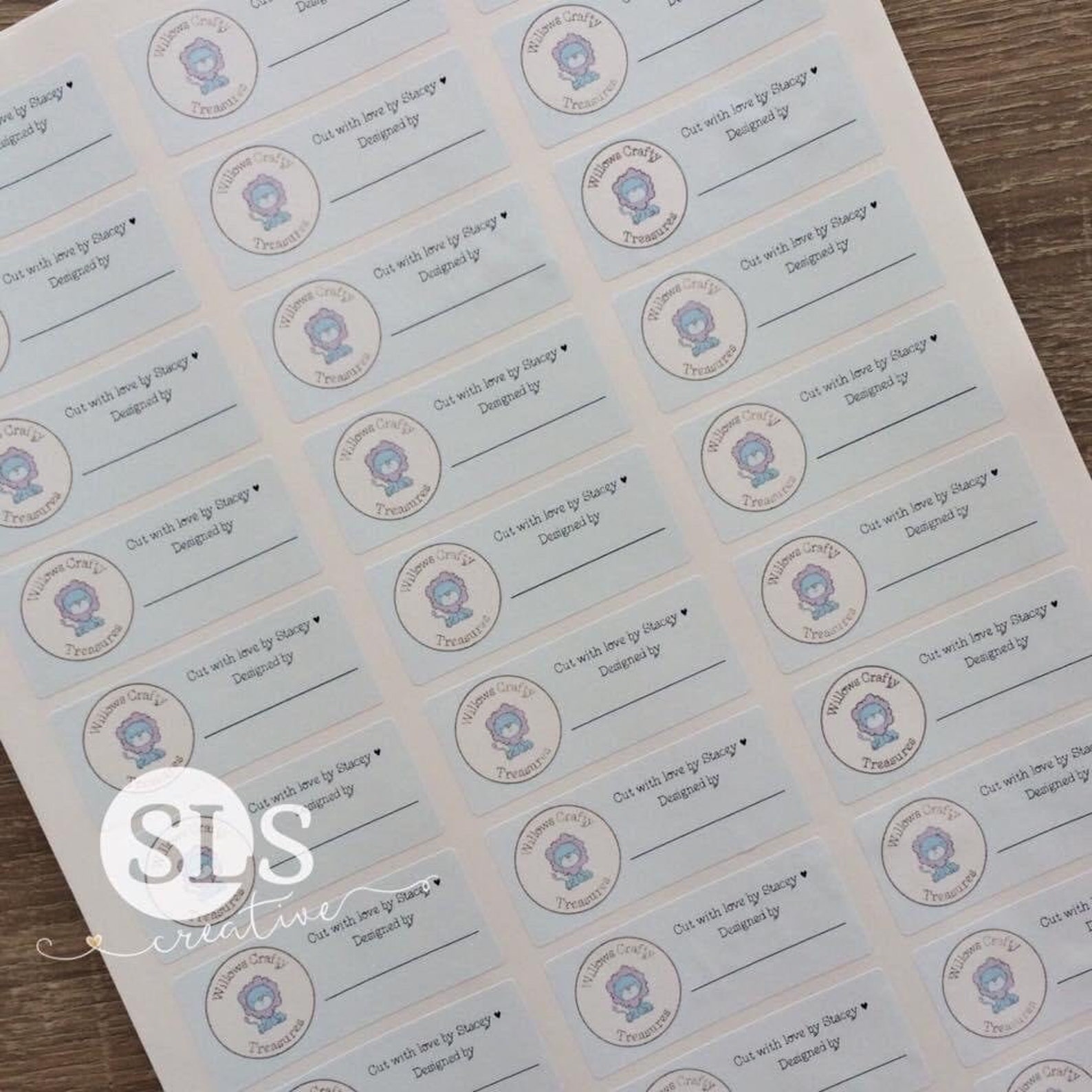 Rectangular Stickers, A4 Sheets, Matte Finish, Logo Stickers ...