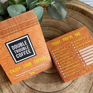 Custom thank you cards, business cards, snap tag and share, compliment card, compliment slip, business stationery