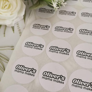 Kreisförmige 37-mm-Aufkleber, A4-Blätter, matte Oberfläche, Logo-Aufkleber, personalisierte Aufkleber, bedruckt, runde Aufkleber, Verpackung, Kartonversiegelung