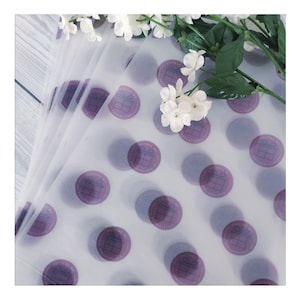 100 Branded packaging sheets for wrapping or display. Repeat logo print, multiple sizes. image 11