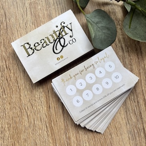 Karty lojalnościowe, wizytówki salonów, programy lojalnościowe dla salonów kosmetycznych – projektowane i drukowane na zamówienie