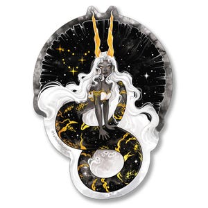 Sticker Constellation du Capricorne