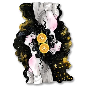 Sticker sterrenbeeld Tweelingen